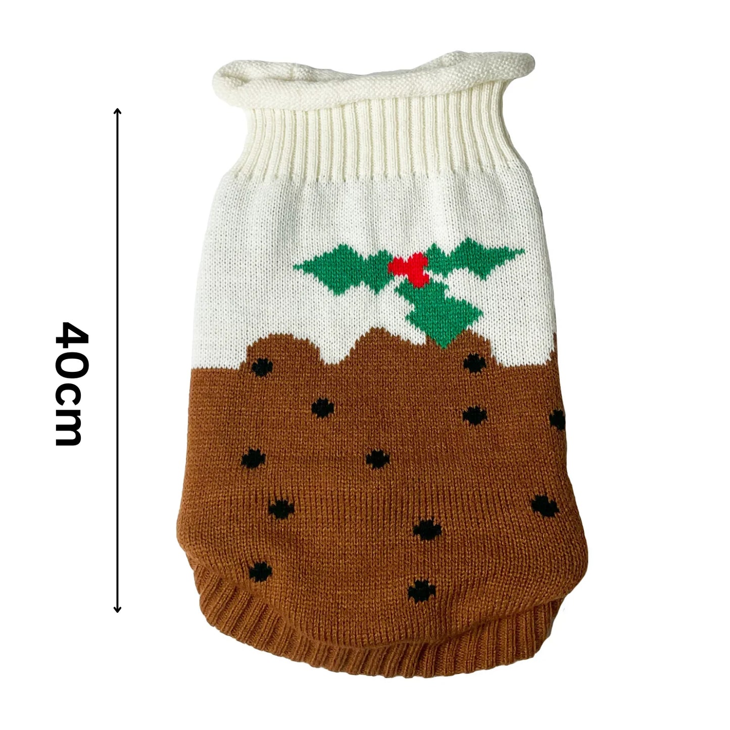 Christmas Pudding Jumper For Dogs