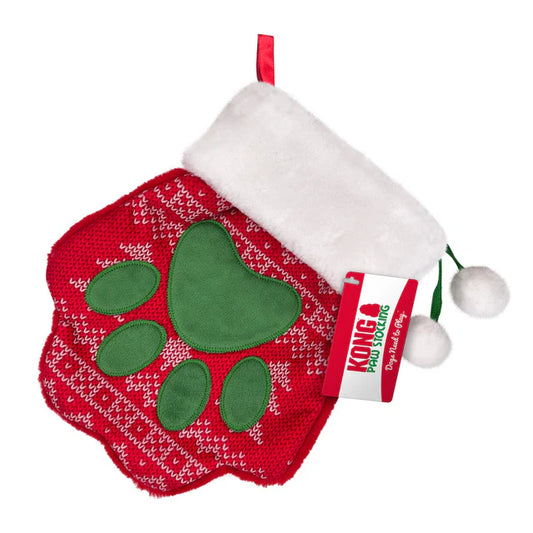 Paw Shaped Christmas Stocking