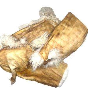 Rabbit skins 1kg bulk bag, natural dog treat