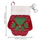 Paw Shaped Christmas Stocking